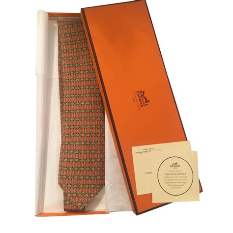 ebay cravatta hermes|cravat hermes en soie.